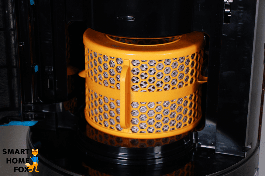 Биостатический испаритель в мойке воздуха Dyson PH04.